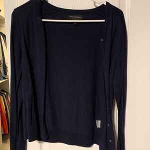 Banana Republic Women's Dark Blue Cardigan